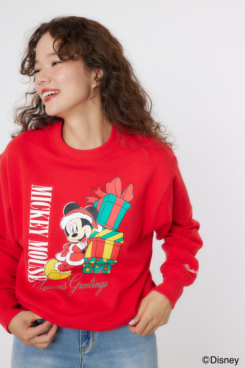 RODEO CROWNS「(MICKEY)Xmasスウェットトップス」|パーカー|
