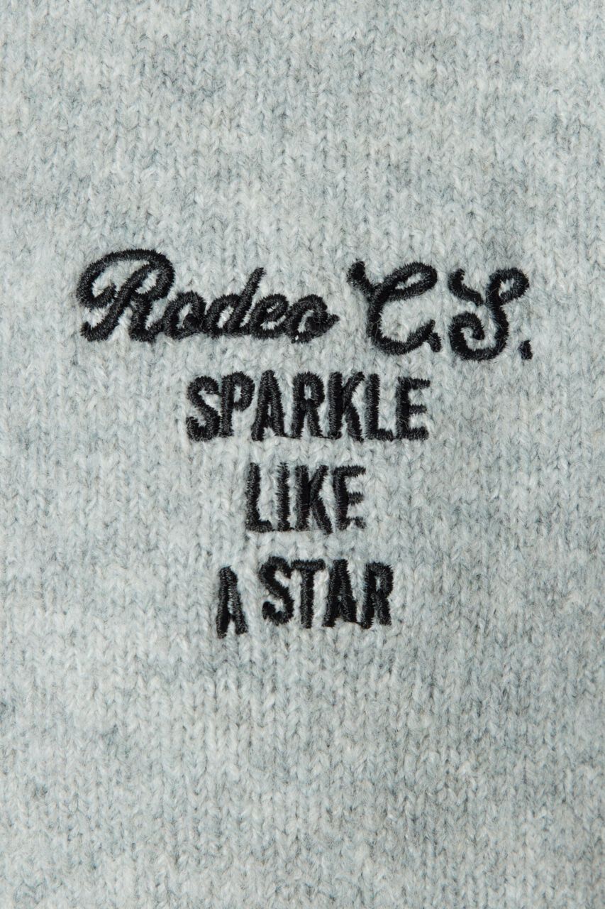 RODEO CROWNS「ラメシャギーロゴニットワンピース」|ワンピース|