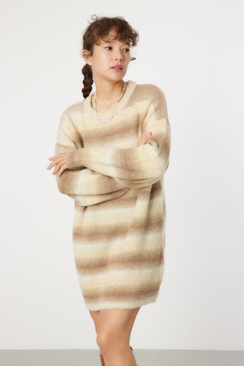 RODEO CROWNS「グラデーションニットワンピース」|ワンピース|