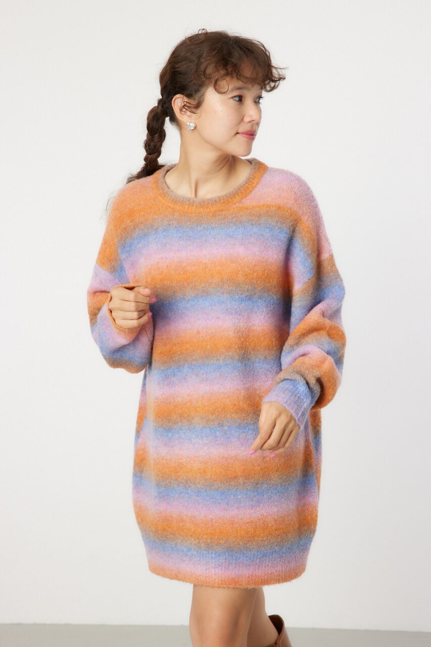 RODEO CROWNS「グラデーションニットワンピース」|ワンピース|柄ORG5