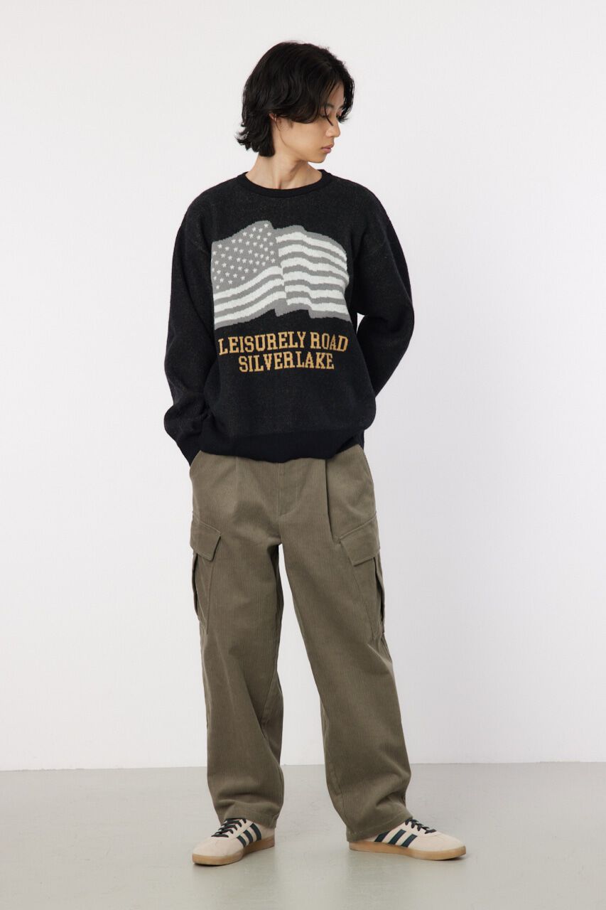 RODEO CROWNS「US flag ニット」|ニット・セーター|