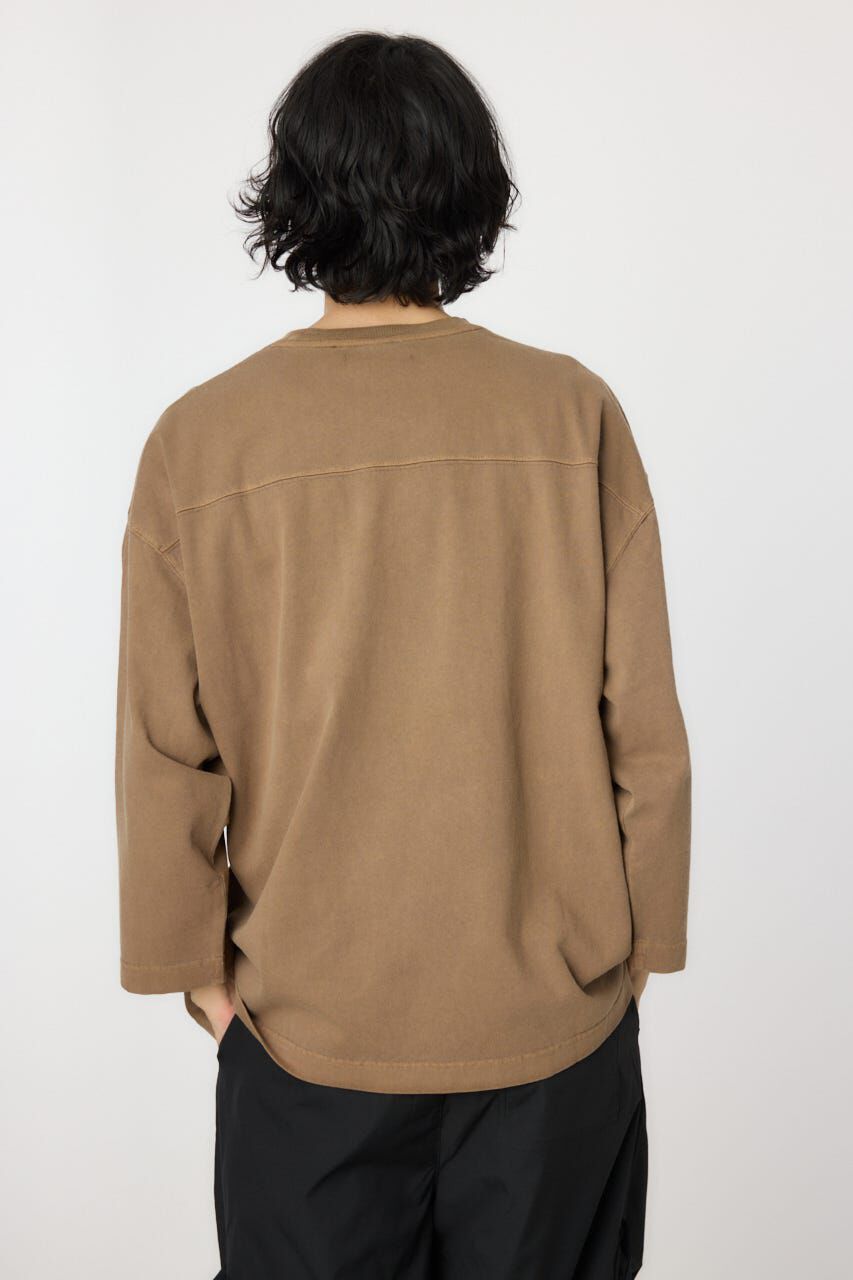 RODEO CROWNS「ピグメントフットボール7分袖Tシャツ」|Tシャツ・カットソー|