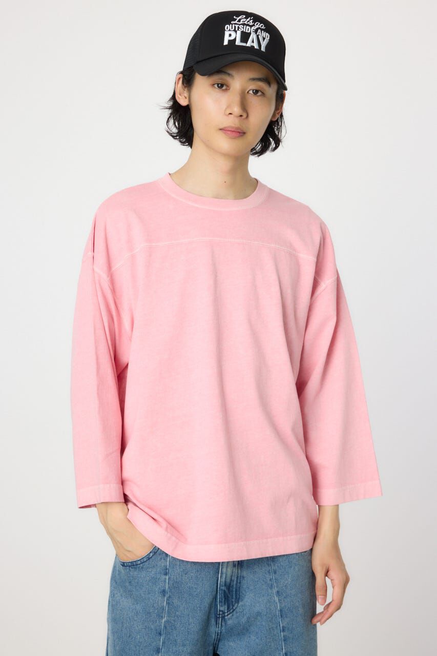 RODEO CROWNS「ピグメントフットボール7分袖Tシャツ」|Tシャツ・カットソー|PNK