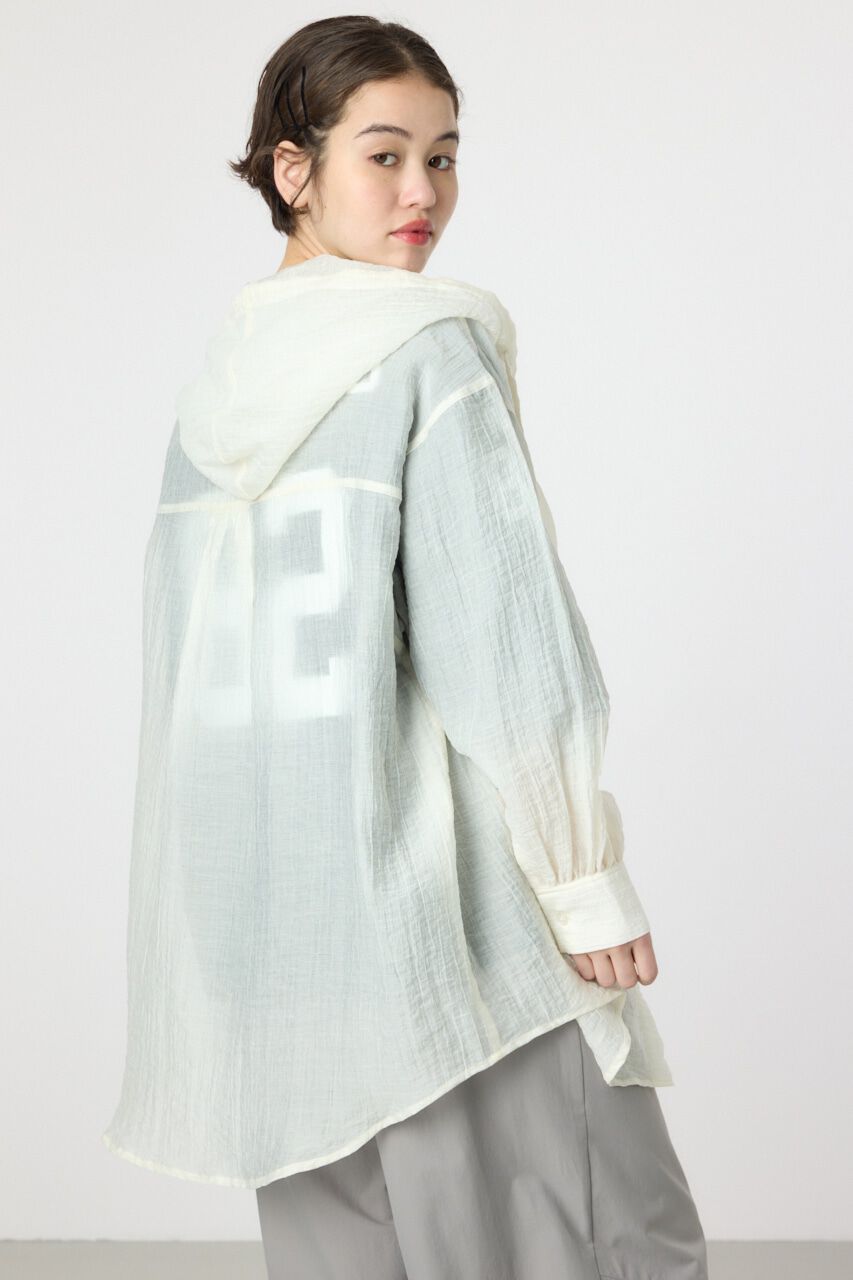 RODEO CROWNS「ワッシャーフーディーシャツ」|シャツ・ブラウス|