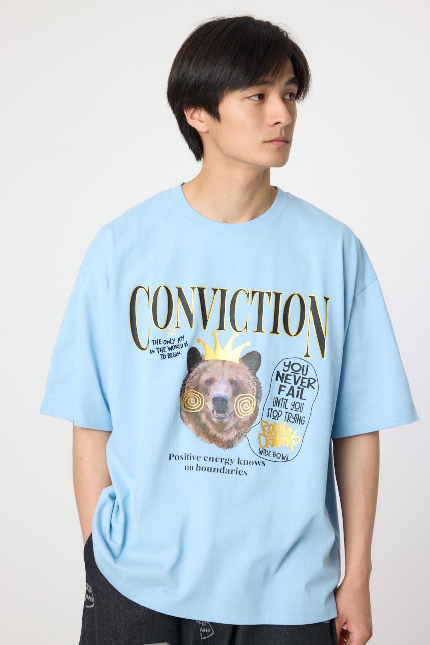 RODEO CROWNS「カレッジベアーTシャツ」|Tシャツ・カットソー|SAX