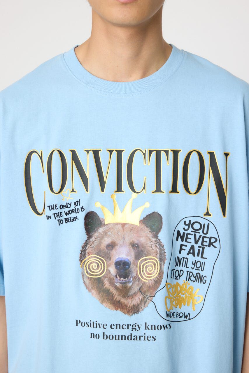 RODEO CROWNS「カレッジベアーTシャツ」|Tシャツ・カットソー|