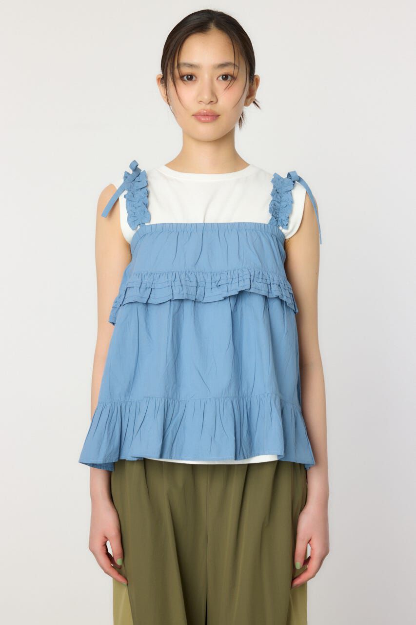 RODEO CROWNS「2WAYフリルキャミソール」|キャミソール|