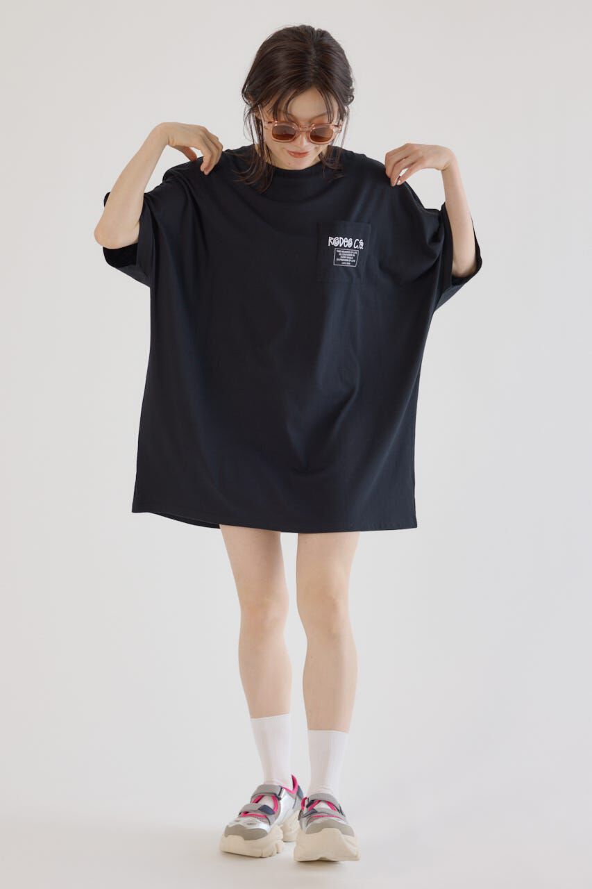 RODEO CROWNS「ストリートFace Logo Tワンピース」|ワンピース|