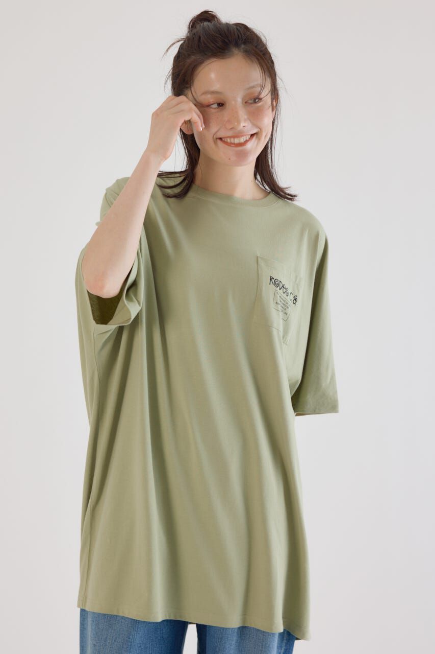 RODEO CROWNS「ストリートFace Logo Tワンピース」|ワンピース|