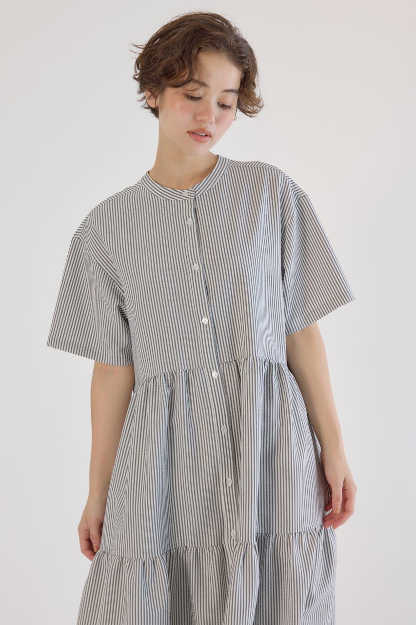 RODEO CROWNS「シアサッカーティアードワンピース」|ワンピース|