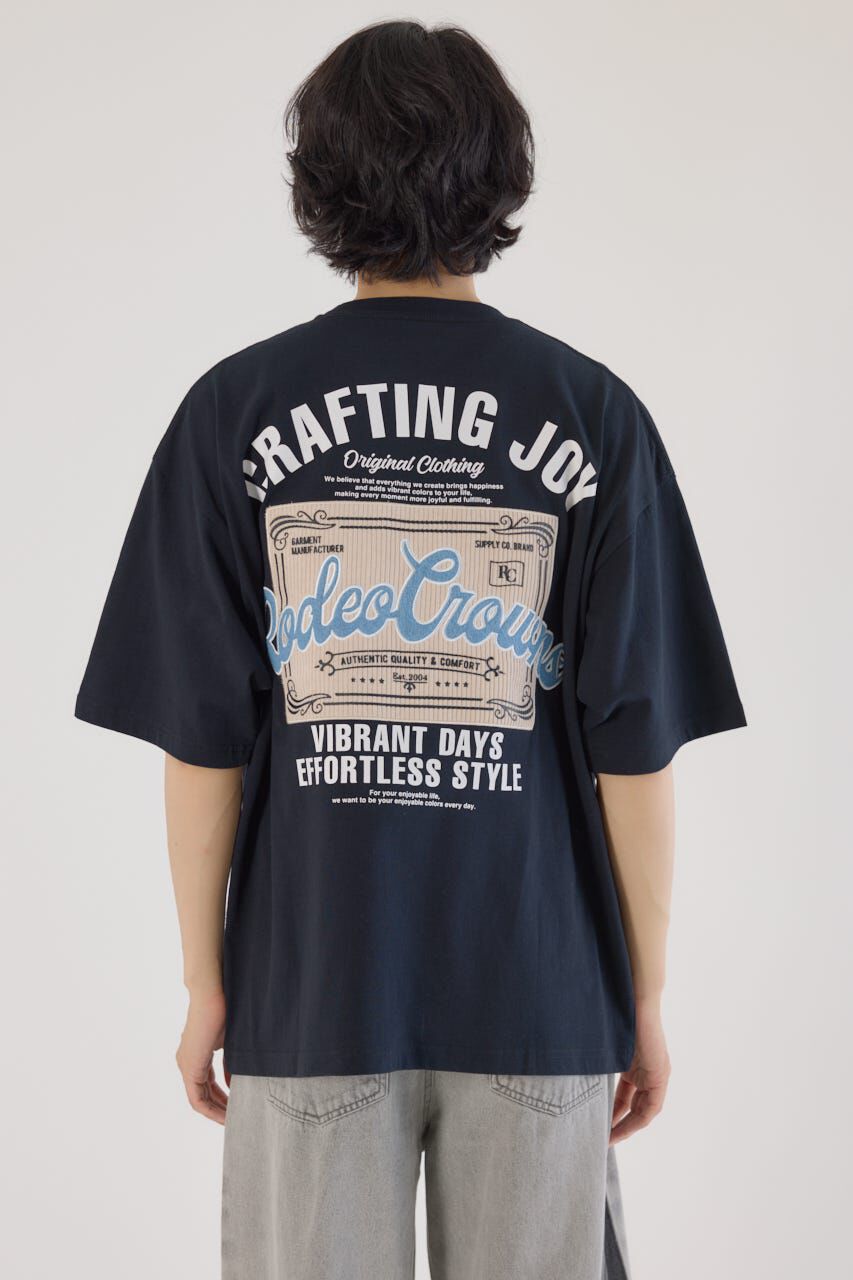 RODEO CROWNS「コール＆デニムパッチTシャツ」|Tシャツ・カットソー|