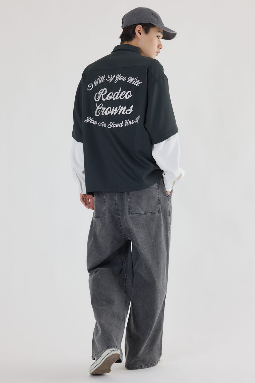 RODEO CROWNS「バックロゴレイヤードシャツ」|シャツ・ブラウス|