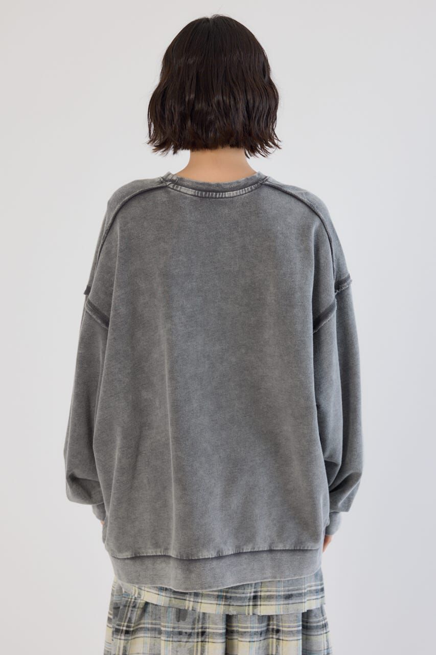 RODEO CROWNS「加工アウトシームスウェットトップス」|パーカー|