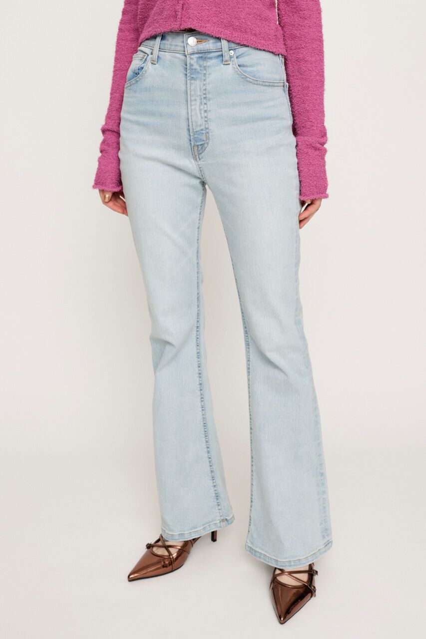 SLY「HW FLARE PT-C WITH ROICA（R）EF」|デニム|L/BLU1