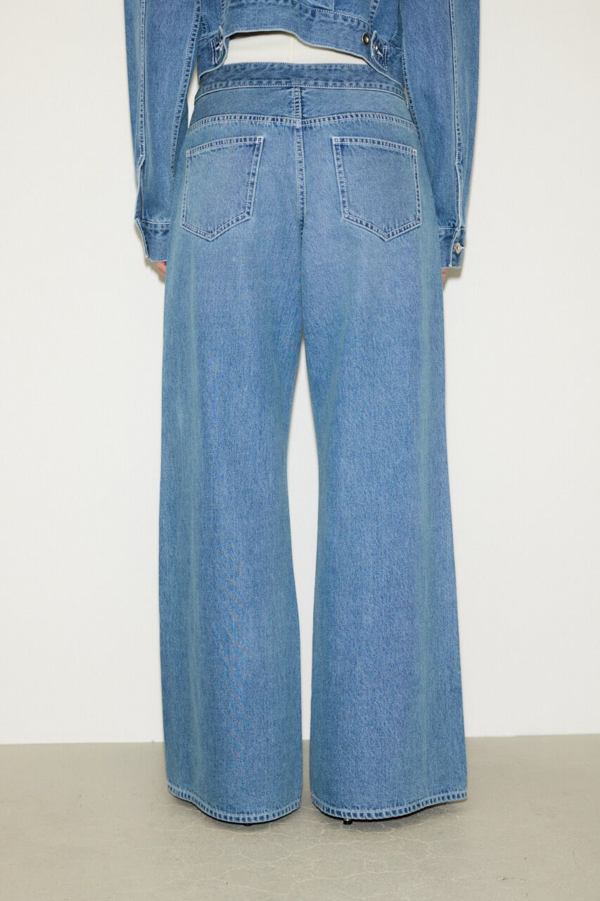 SLY「L／W LOOSE LEG PT-C」|デニム|