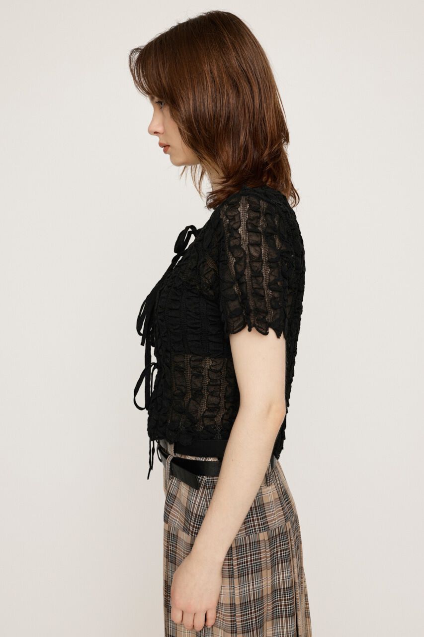 SLY「SHEER 2WAY トップス」|ニット・セーター|