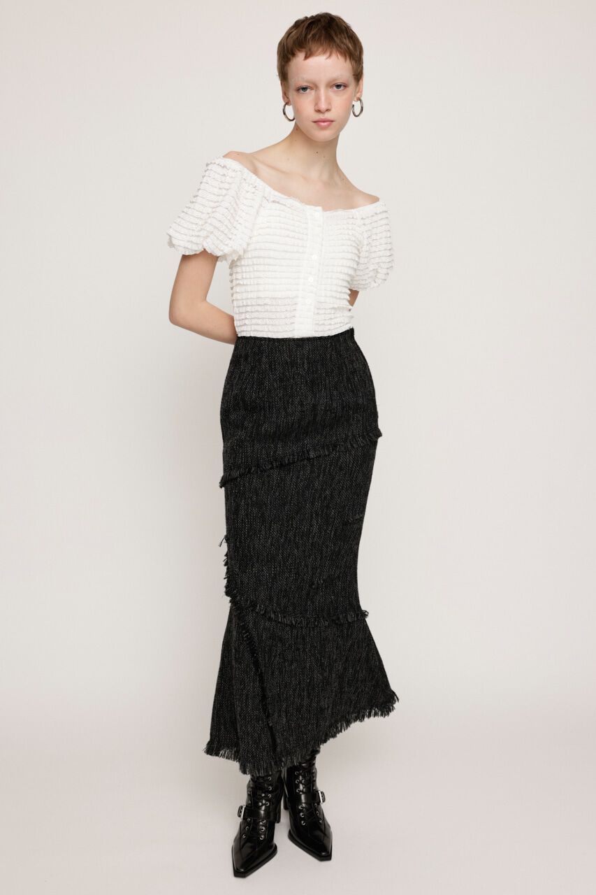 SLY「RIPPED EDGE ロングスカート」|スカート|