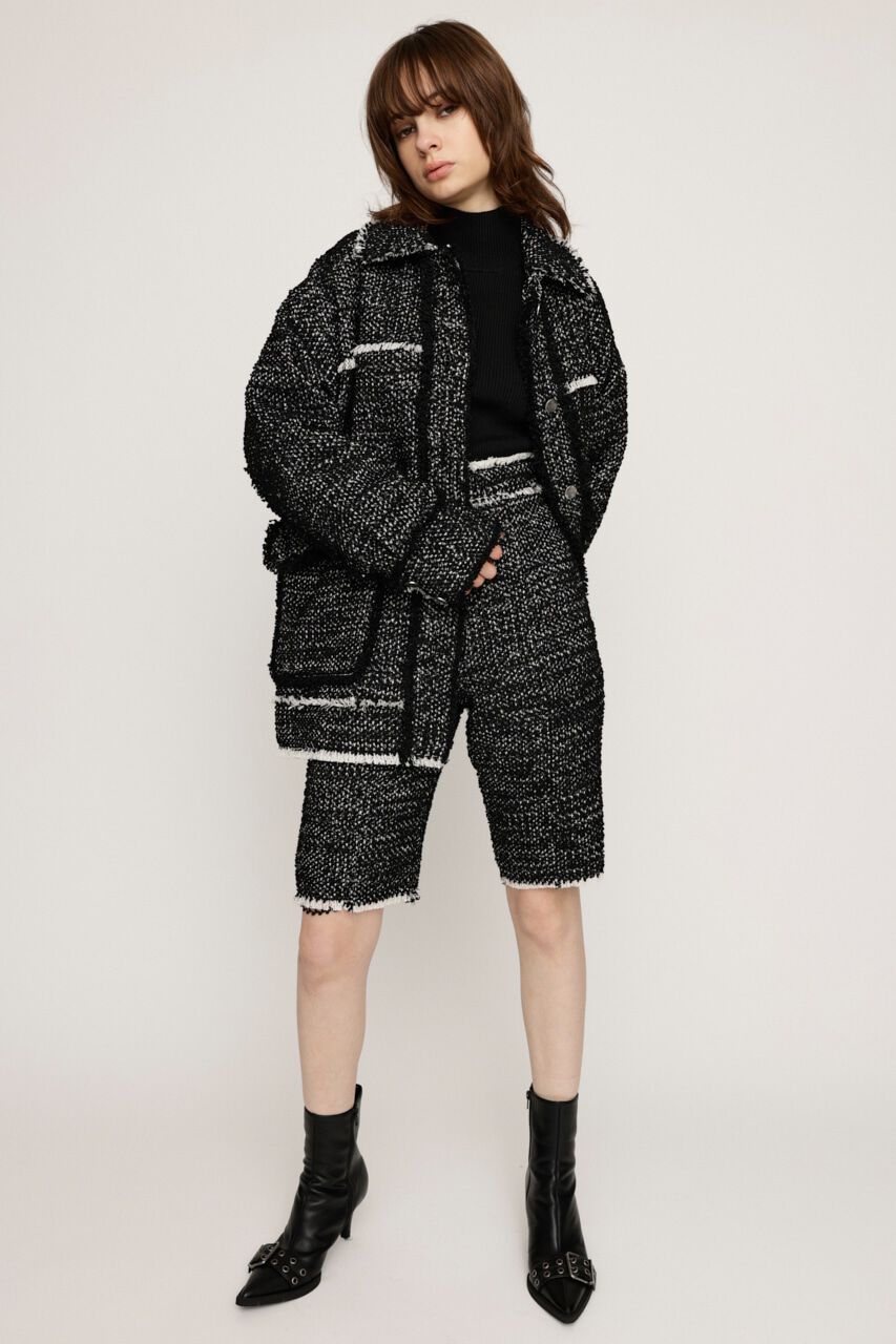 SLY「CUT OFF TWEED HALF パンツ」|その他|