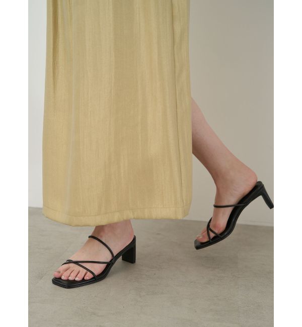 ELENDEEK「ASYME STRAP SANDAL」|サンダル|