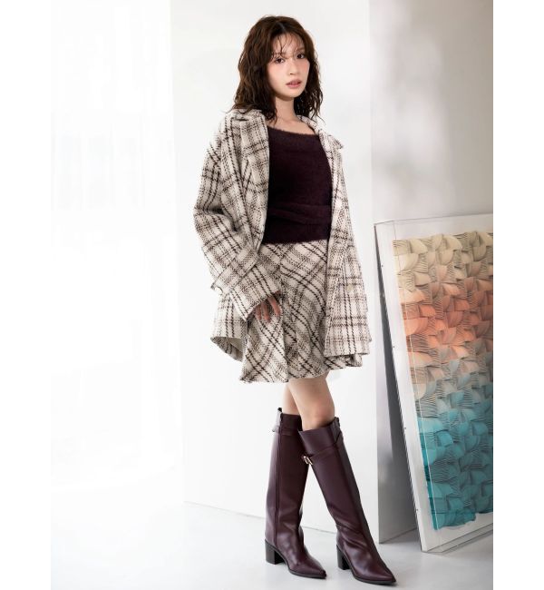 MERCURYDUO「オリジナルロービングチェックPコート」|その他|