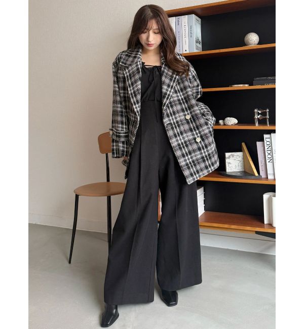 MERCURYDUO「オリジナルロービングチェックPコート」|その他|