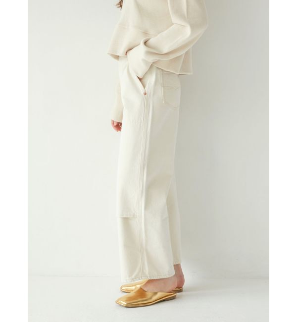 Ungrid「ダブルニーデザインデニム」|デニム|