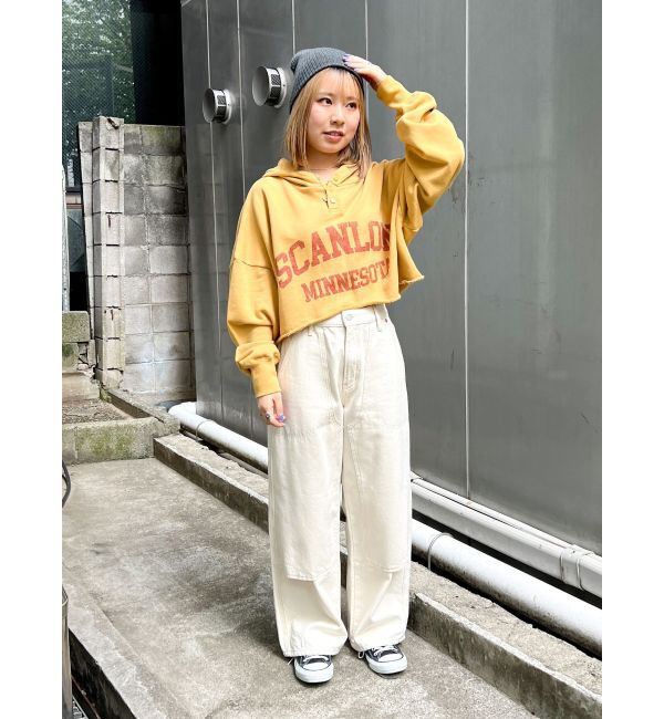 Ungrid「ダブルニーデザインデニム」|デニム|