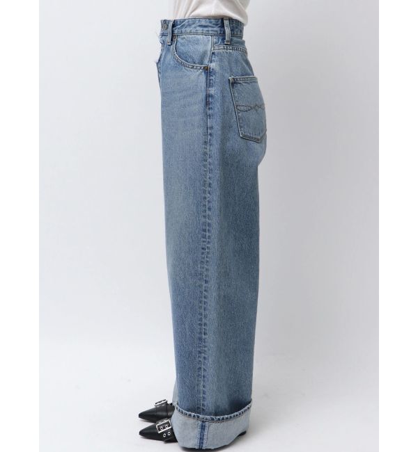 Ungrid「ロールアップルーズデニム」|デニム|