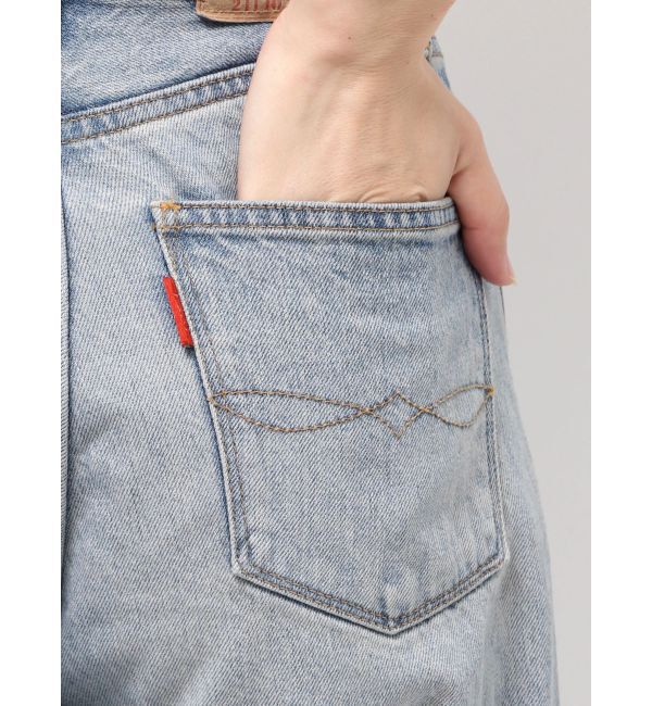 Ungrid「ハイウエストロールアップスリムデニム」|デニム|