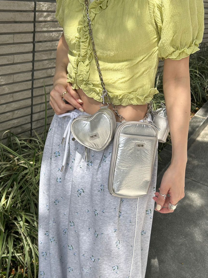 FURFUR「【WEB限定カラー】マテリアルコンビ3SETショルダーバッグ」|ショルダー・メッセンジャー|