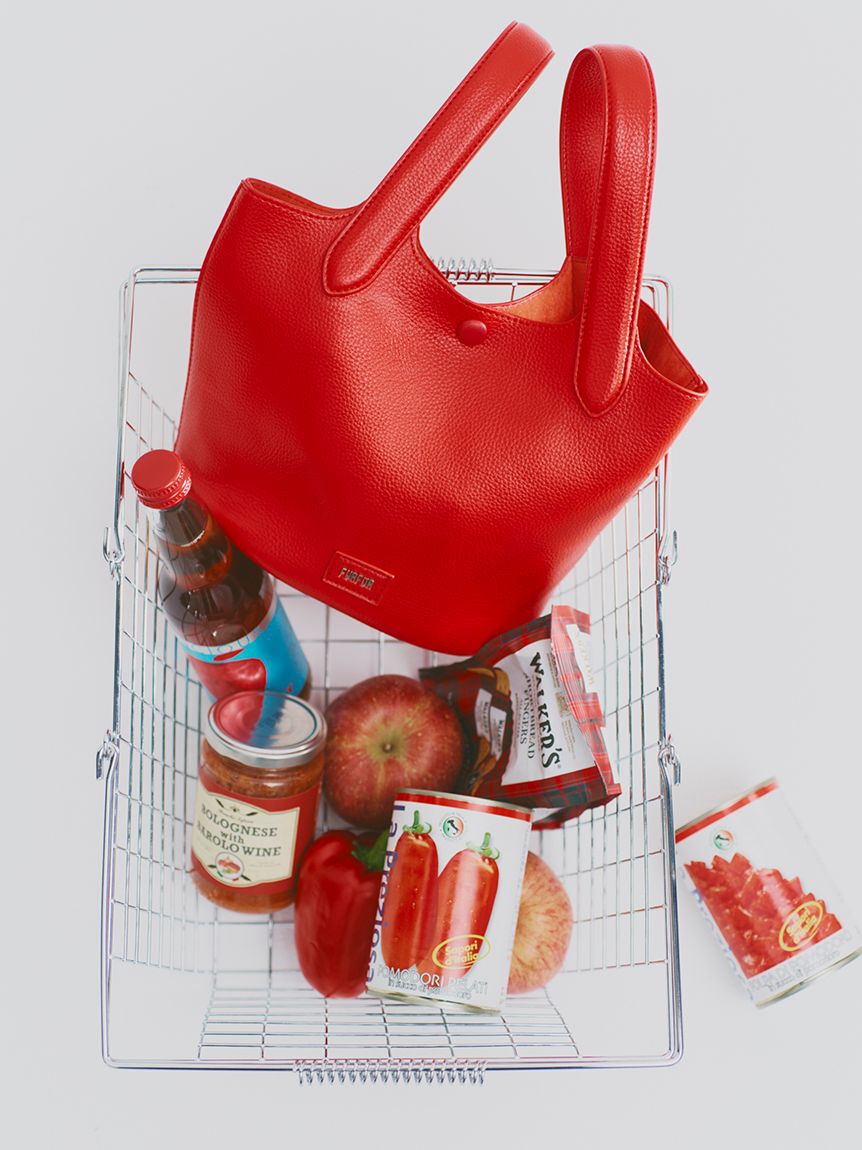 FURFUR「【WEB限定カラー】ロゴカシメバケットバッグ」|ハンドバッグ|