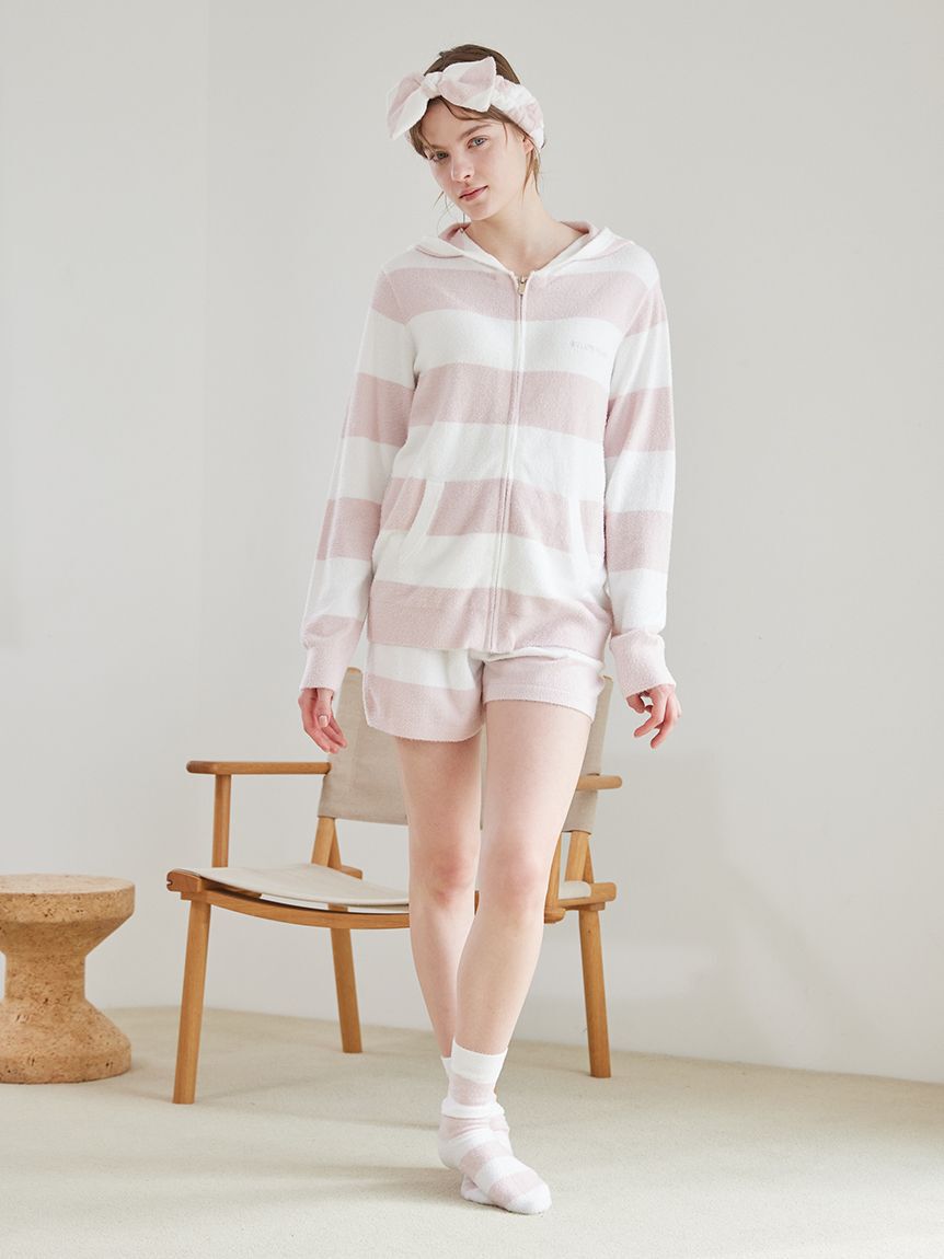 gelato pique「スムーズィー2ボーダーショートパンツ」|ルームウェア|