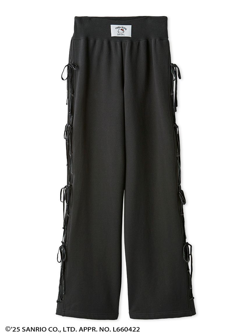 SNIDEL「【HELLO KITTY】レースアップパンツ」|チノ|