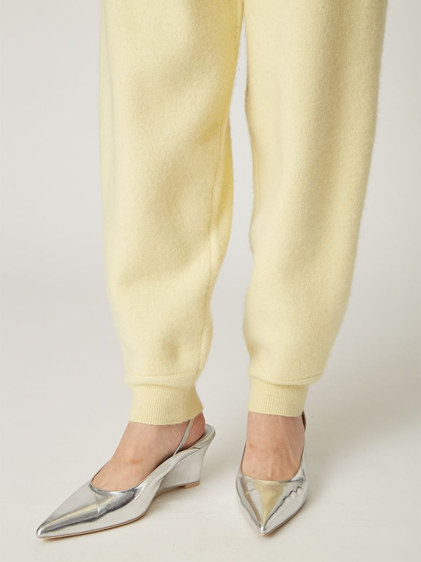 FRAY I.D「ハイゲージニットイージーパンツ」|チノ|