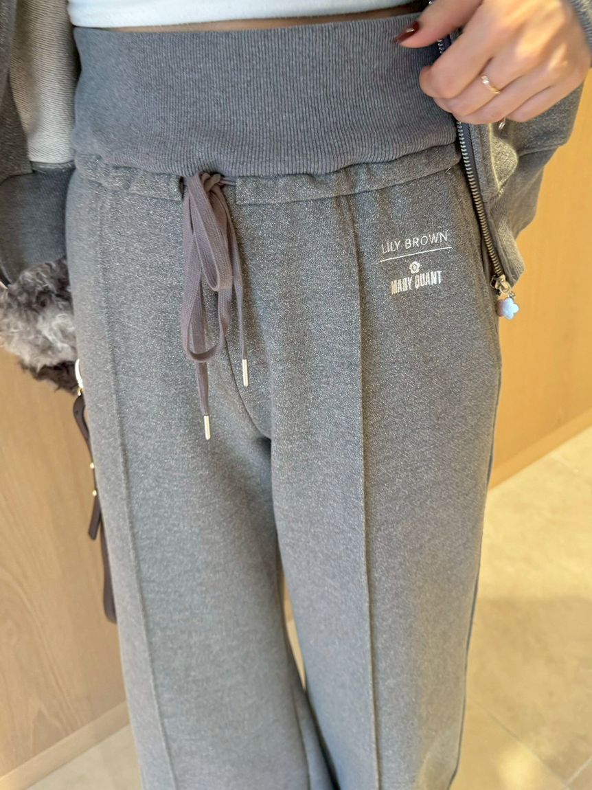 LILY BROWN「【WEB限定00サイズ】【LILY BROWN&times;MARY QUANT】スウェットパンツ」|チノ|