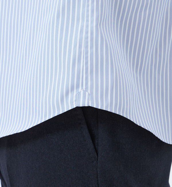 MACKINTOSH PHILOSOPHY「トロッター セミワイドシャツ 無地/ブルーバリエーション」|シャツ・ブラウス|