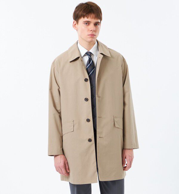 MACKINTOSH PHILOSOPHY「コットンライクタッサー BALBY（バルビー）」|レインコート|ベージュ