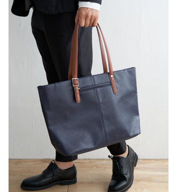 ikka「GPレザータッチトートバッグ」|その他|