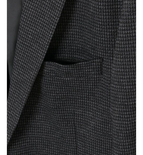 IKKA LOUNGE「ウールミックスジャージージャケット」|テーラードジャケット|