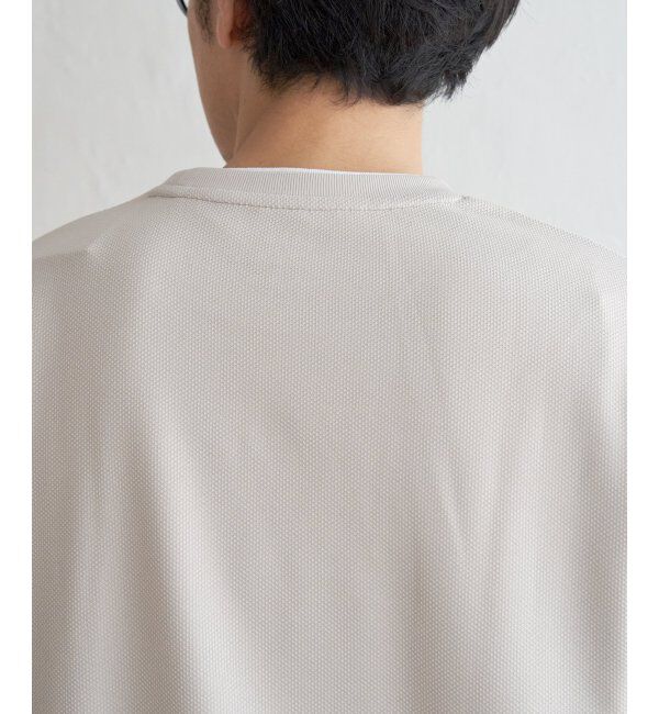 ikka「【吸水速乾】ドライ鹿の子5分袖レイヤードTシャツ」|Tシャツ・カットソー|