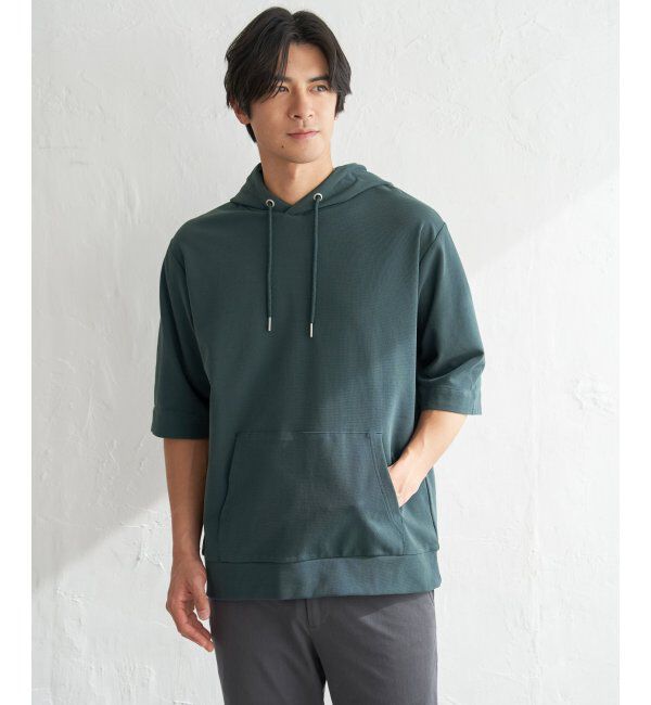 ikka「GOKU楽冷感2WAYパーカ」|Tシャツ・カットソー|