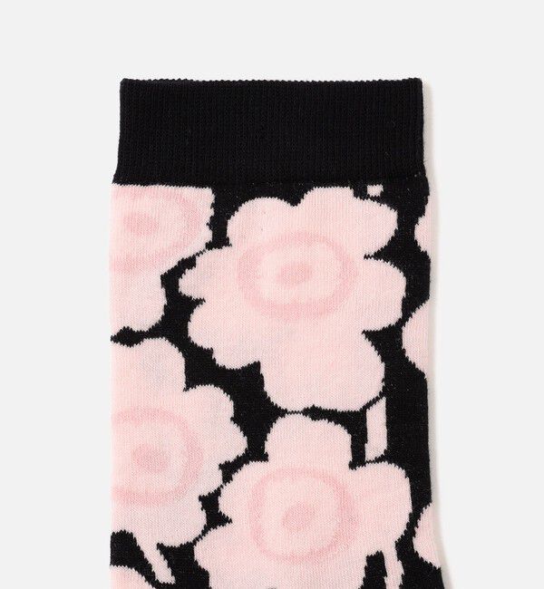 Marimekko「Linjaus Unikko ソックス」|ソックス|
