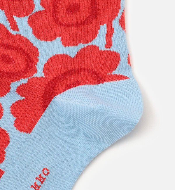 Marimekko「Linjaus Unikko ソックス」|ソックス|