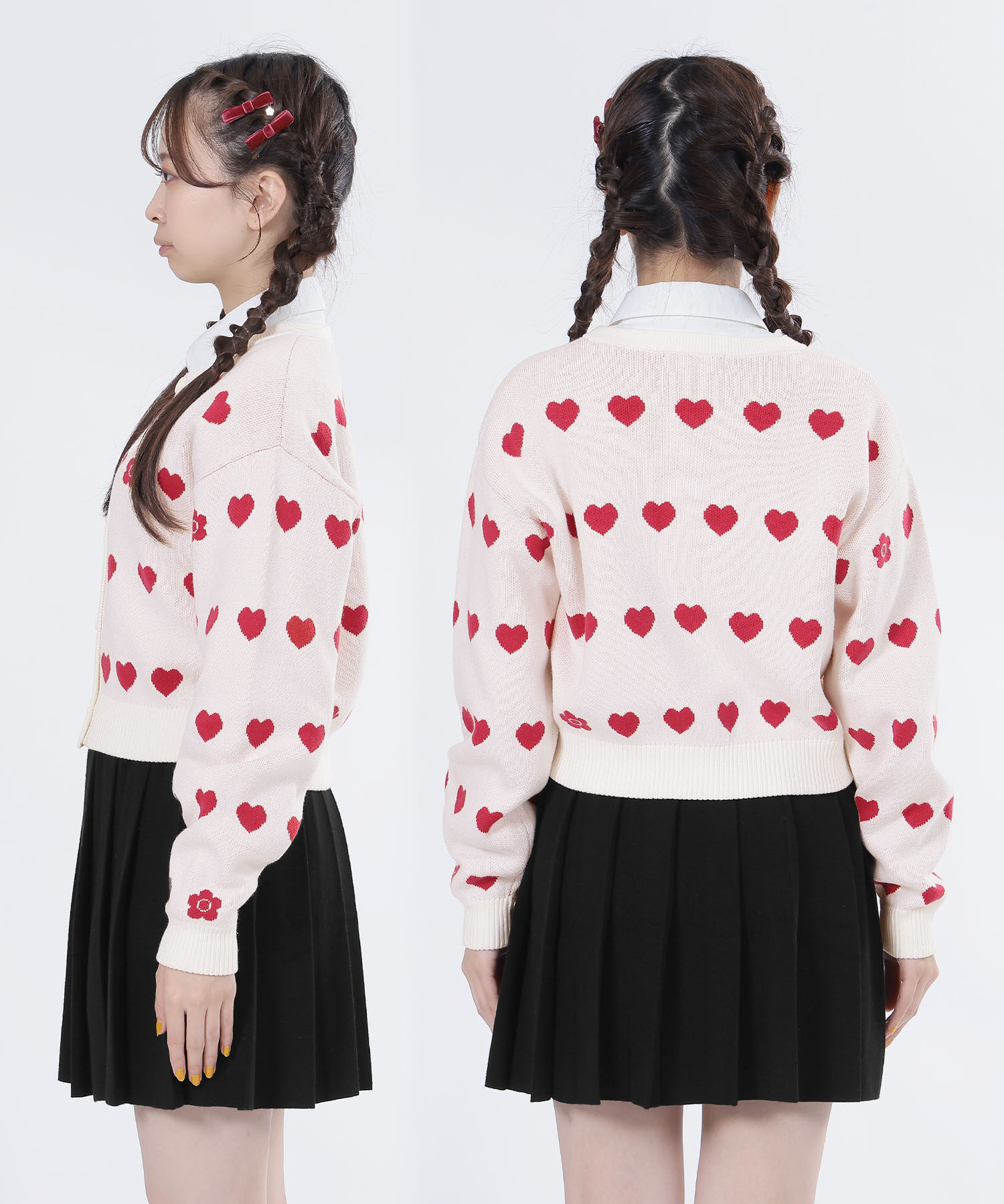 MARY QUANT「ラインハートニット カーディガン」|カーディガン|