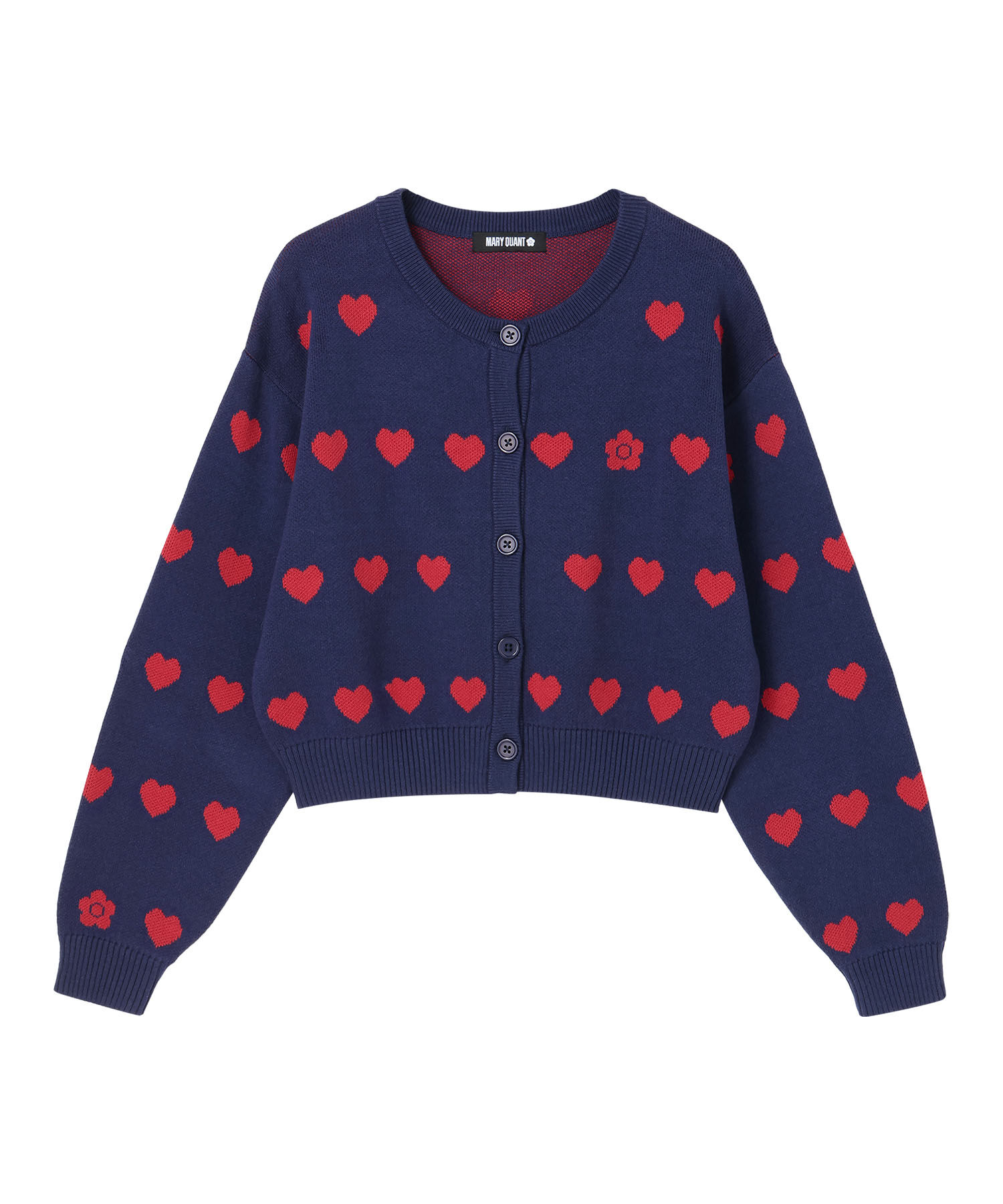 MARY QUANT「ラインハートニット カーディガン」|カーディガン|