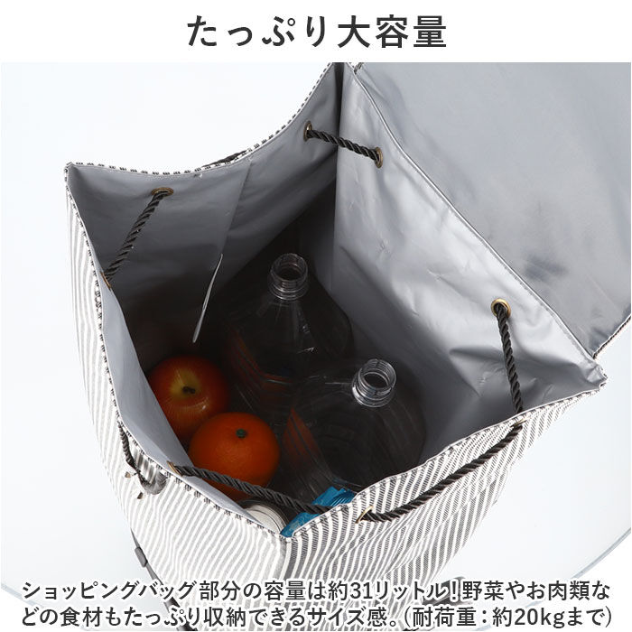 BACKYARD FAMILY「ショッピングカート cocoro ココロ 通販 ショッピングバッグ キャスター付き 買い物カート」|キャリーケース|