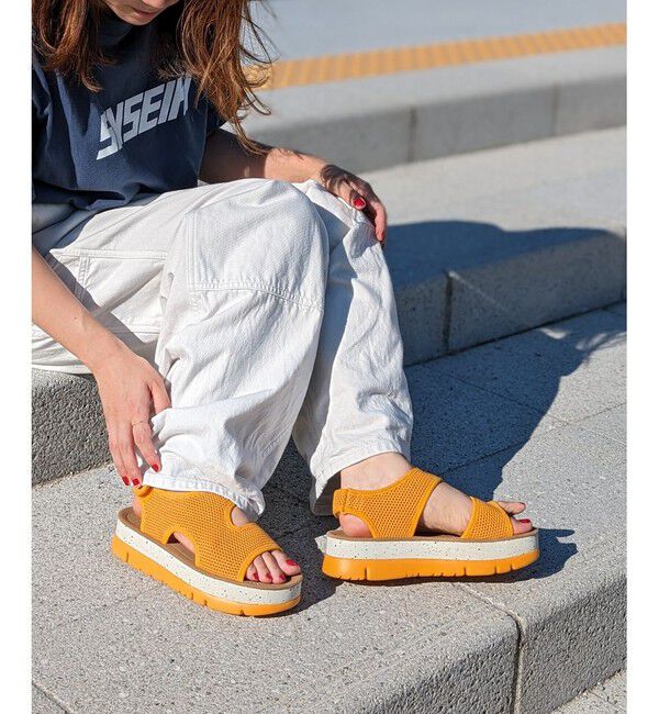 CAMPER「[カンペール] ORUGA UP / サンダル」|サンダル|オレンジ
