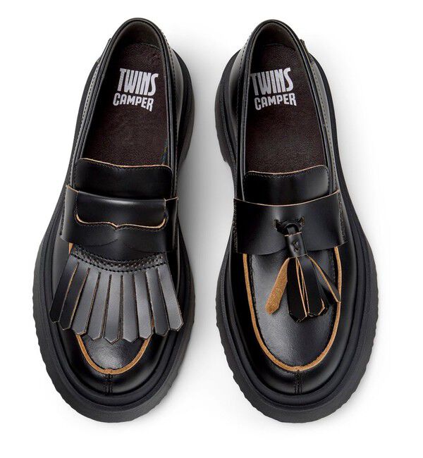 CAMPER「[カンペール] TWINS / カジュアルシューズ」|ビジネス・ドレスシューズ|ブラック
