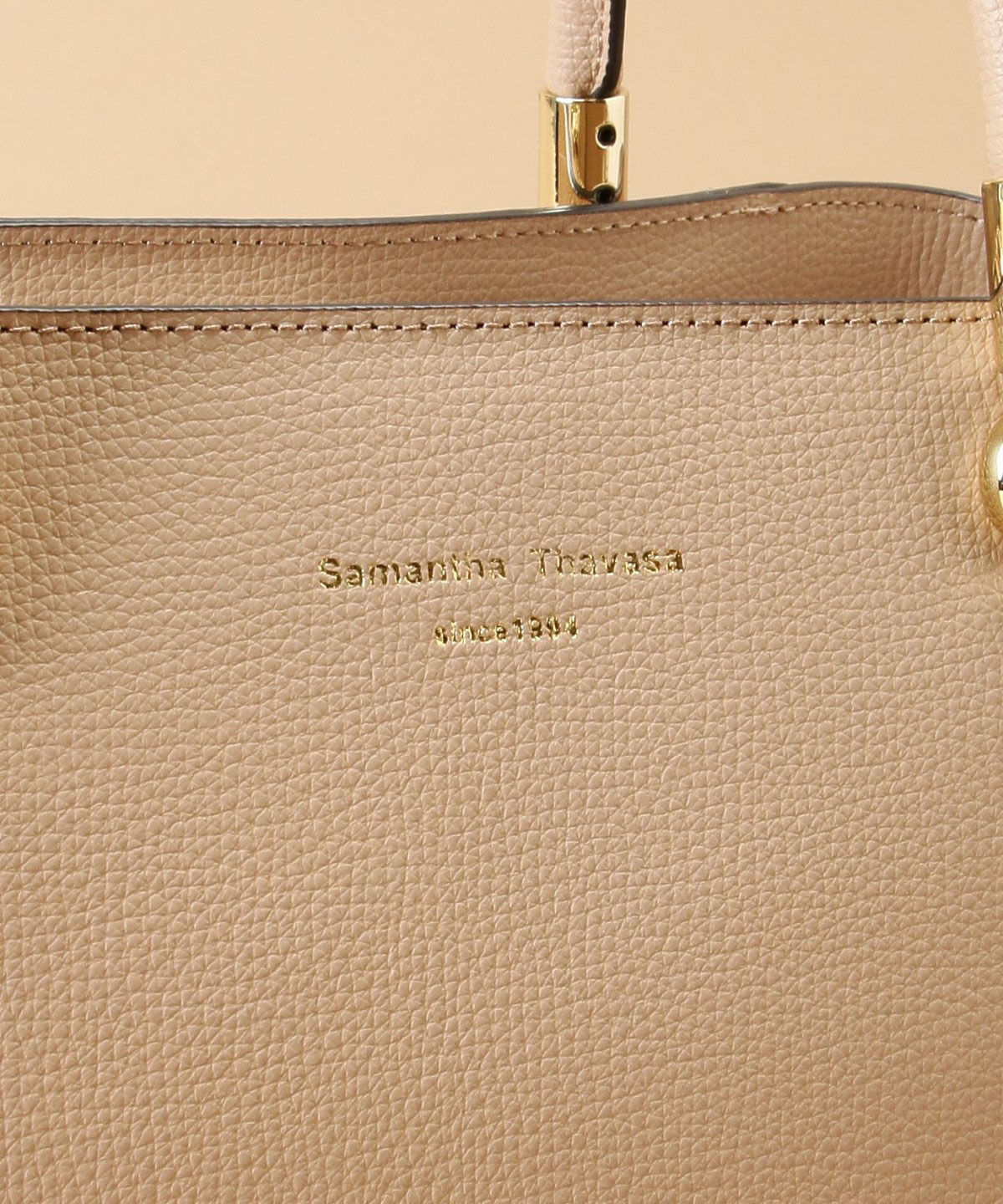 Samantha Thavasa「アベクトワ レザースクエアトートバッグ 小サイズ」|トートバッグ|