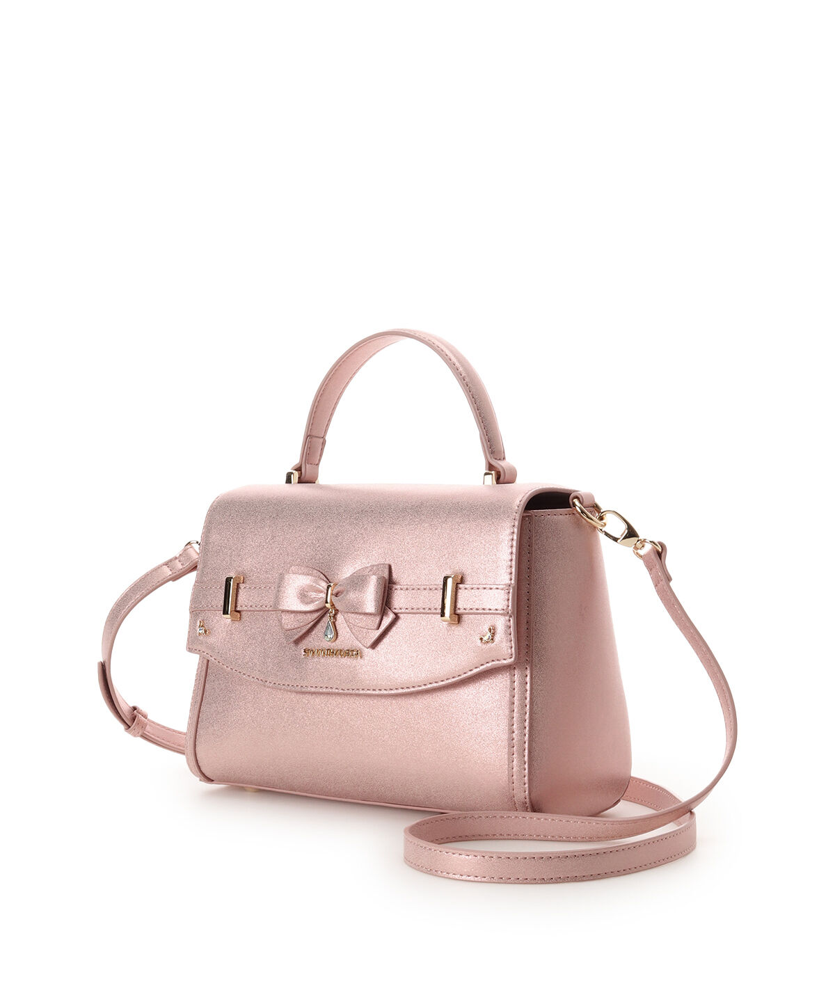 Samantha Vega「アクセントリボンラメショルダーバッグ」|ショルダー・メッセンジャー|